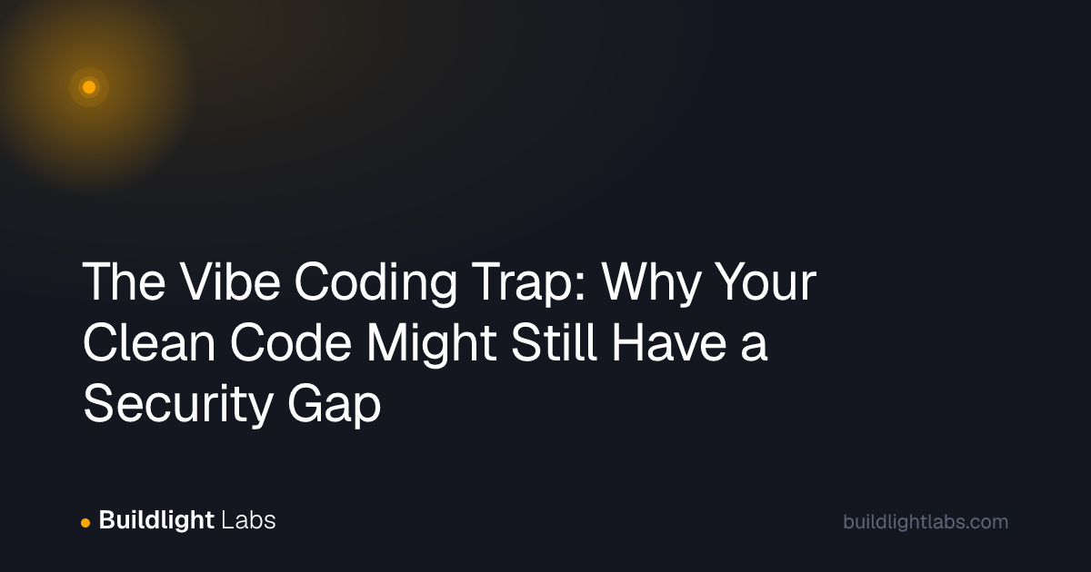 The Vibe Coding Trap: Why Your Clean Code Might Still Have a Security ...